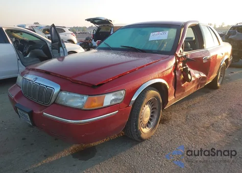 1999 Mercury Grand Marquis Ls from USA, damaged, VIN 2MEFM75W9XX665106